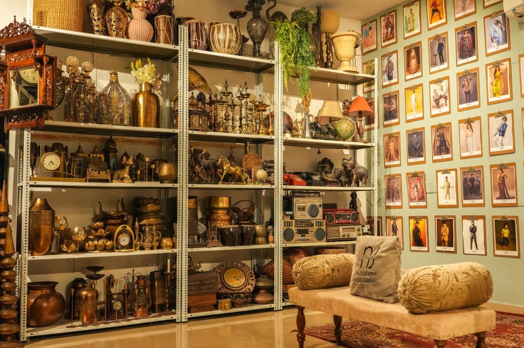NJ Studio props room with vintage collections